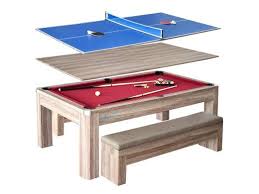 How big your dining table should be depends largely on where you are going to place it and how many family members you have. Hathaway Newport 7 Foot Pool Table Combo Set With Benches Ng2535p Bg2535p