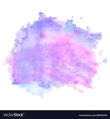 Purple Watercolor Stain Isolated On White Vector Image Watercolor Splash Watercolor Background Purple Watercolor