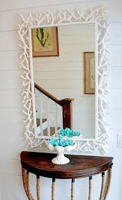 And while coastal style rooms can certainly be enjoyed anywhere, there are special factors to keep in mind when decorating a home that truly is located by the ocean. Home Decor Red Crab Wall Mirror Wood Frame Coastal Nautical Round Small Beach House Decor Home Decor Mirrors