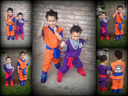 Goku And Gohan Halloween Costume Homemade Dragon Ball Z Costume Goku And Gohan Dragon Ball Z Halloween
