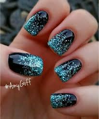 Black And Light Blue Nail Designs 25 Ideas To Paint Your Blue Nails For Fall Nail Designs Cute Nail Colors Diy Nail Designs