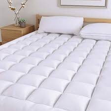 Mincoco Queen Mattress Pad Cover With Deep Pocket 8 21 Cooling Pillowtop Cotton Quilted Mattress Pad Dow Mattress Pad Cover Mattress Pad Best Crib Mattress