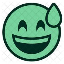 Download Free Sweat Smiley Emoji Icon Of Colored Outline Style Available In Svg Png Eps Ai Icon Fonts