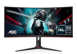 List of aoc desktop monitors, announced in 2021. Aoc Cu34g2x Bk 34 Widescreen Wled Black Monitor 3440x1440 1ms Hdmi Usb 3 0 X4 Buy Online In Guernsey At Guernsey Desertcart Com Productid 197799669