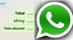 We did not find results for: Cara Bikin Huruf Tebal Dan Miring Di Whatsapp Hanya Tambahkan Simbol Ini Tribun Jabar