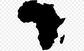 Africa map continent, africa, monochrome, world, black png. Vector Map Central Africa Continent Png 500x500px Map Africa Black Central Africa Continent Download Free