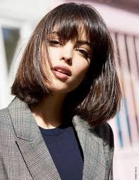 Le Top 10 Des Coupes Au Carre De La Rentree Coupe De Cheveux Tendance Coupe De Cheveux Frange Cheveux