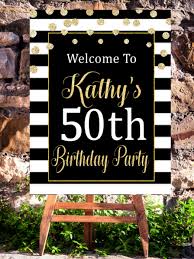 Turning 50 50th Birthday Party Ideas For Women 50th Birthday Ideas For Women Turning 50 Themes Decorations Vcdiy Decor And More 50th Birthday Decorations 50th Birthday Party Decorations Birthday Party Printables