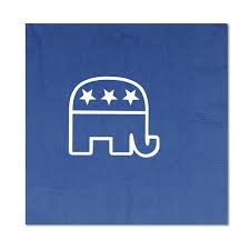 Republican Lunch Napkins 16 Pack Luncheon Napkins Beistle Thoughtful Christmas Gifts