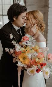 Looking for a florist in the fayetteville, ar area? Vibrant Industrial Styled Shoot Sonnet Weddings