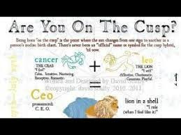 If you're a leo on the edge of cancer, though, you may find. Zodiacsignscusp Cancer Leo Cusp Cusp Of Oscillation Youtube
