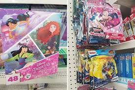 Puzzles for kids include licensed characters like spiderman, star wars, and frozen. Over 30 Of The Best Dollar Store Finds For Disney I Am A Honey Bee