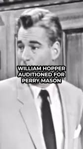 William Hopper Auditioned For Perry Mason Comment ⬇️⬇️ #williamhopper  #perrymason #fyp #entertainment #actor #film #factsverse