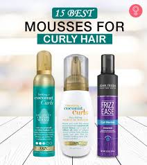 This will give your hair hold and help prevent frizz, says jennifer matos, a stylist wavy, curly, or natural hair mousse is like botox for your hair, since it since it gives curls and waves major bounce, says allyson. 15 Best Mousses For Curly Hair To Buy Online In 2020