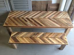 Pallet Chevron Dining Table 58 Diy Pallet Dining Tables Diy To Make Kitchen Table Wood Pallet Kitchen Pallet Dining Table
