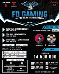 Check spelling or type a new query. Fo Gaming Free Fire Online Competion Season 1 Indoesports