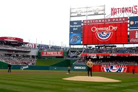 Nationals park has a children's play area just to the left of the center field entrance, which is perfect for letting your little ones blow off some steam. The Starting 8 Made Up Of U S Military Wounded Warriors And Iraq And Afghanistan War Veterans