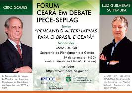 Maybe he would want to come to one of my shows in brazil. Forum Ceara Em Debate Ciro Gomes E Luiz Schymura Falam Sobre Alternativas Para O Brasil E Ceara Nesta Sexta 29 Governo Do Estado Do Ceara