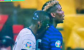 France midfielder paul pogba says he doesn't want antonio rudiger to be suspended after the germany star nibbled him on. Antonio Rudiger Chelsea Star Discovers Uefa Decision After Bite On Man Utd S Paul Pogba Football Sport Express Co Uk