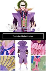 The Joker Ninja Cosplay Costume Set Inspired By Batman Made