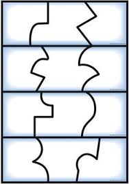 35 pieces blank puzzle white blank jigsaw puzzle rectangle decorating puzzle for decorating boys and girls art activity, wedding birthday party, 5.9 x 3.94 inches. 19 Puzzles Ideas Puzzle Piece Template Printable Puzzles Free Printable Puzzles