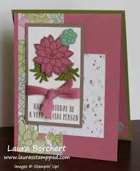 Succulent Gardens Laura S Stamp Pad Paper Crafts Cards Flower Cards Cards Handmade