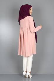Eymina Tesettur Piliseli Tunik Modelleri Moda Tunik Moda Stilleri