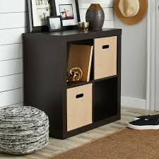 It's easy to assemble and has multiple openings for convenient sorting and storing. Better Homes And Gardens 8 Cube Organizer With Metal Base Espresso White 1 Bookcases Home Kitchen Patte Blanche Com