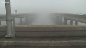 The lake pontchartrain causeway, sometimes only the causeway, is a fixed link composed of two parallel bridges crossing lake pontchartrain in southern louisiana, united states. Six Crashes In One Hour On Causeway Blamed On Fog Wwltv Com