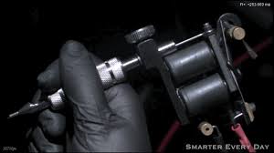 The tattooist'sjob is to guide the course of the needles so they puncture holes in the skin where the design calls for them. This Is What Happens When A Tattoo Needle Pierces Your Skin Vox