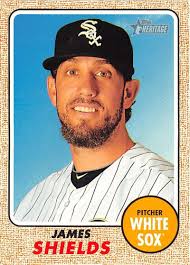 Amazon.com: 2017 Topps Heritage Baseball #178 James Shields White Sox :  Collectibles & Fine Art