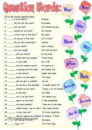 Question Words Worksheet English Grammar Worksheets English Grammar Teaching English Grammar