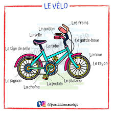 Francais Avec Mariejo A Partage Une Publication Sur Instagram Vocabulaire Les Differentes Parties Du Velo En 2020 Vocabulaire Oublie Moi Langue Italienne