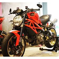 G Force Thailand Ducati Monster 796 By G Force Oz Forged Wheel Braketech Full Floating Disc Carbon Parts Ducati Monster Ducati Forged Wheels