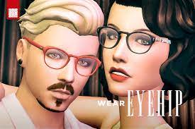 Platform:pc which language are you playing the game in? Mod The Sims Eyehip Hipster Eyeglasses
