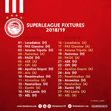 17 hull college craven park load more *all fixtures are subject to change. Olympiacos Fc 46 On Twitter To Programma Toy 8ryloy Sth Super League Our Super League Gr Fixtures For 2018 19 Olympiacos Superleague Schedule Https T Co 2wfg690rys
