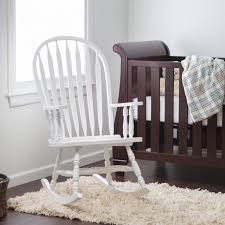 Indoor Wooden Rocking Chair White Baby Nursery Living Room Rocker Seat Furniture Ebay Rocking Chair Nursery White Rocking Chairs Wooden Rocking Chairs