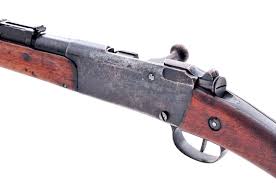 This allowed a projectile to be launched at high velocities that would melt a lead bullet. French Model 1886 Lebel Bolt Action Rifle