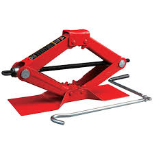 Big Red 1 5 Ton Scissor Jack T10152 The Home Depot In 2020 Car Jack Scissor Jacks Car Jacks