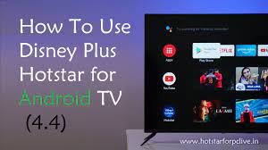 Disney Plus Hotstar For Android Tv 4 4 2021 New