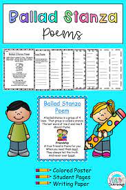 Ballad Poems In 2021 Poem Activities Alliteration Poems Poetry For Kids