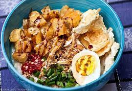 Bubur Ayam Chicken Porridge