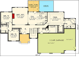 Visit us today to find your dream house! Plan 89868ah Craftsman Ranch With 3 Car Garage Ranch Style House Plans New House Plans Ranch House Floor Plans