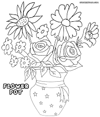 What better way to bring the beauty of the outdoors, in! Large Flower Pot Coloring Pages 6 By Amy Coloring Pages Flower Coloring Pages Unique Flower Pots