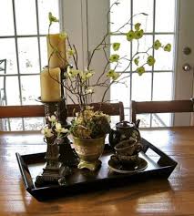 Kitchen Island Centerpiece Ideas Trays 45 Ideas Dining Table Centerpiece Dining Room Table Decor Dining Room Centerpiece