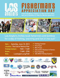 I get giddy around this time. Fishing For Fun At Fisherman Appreciation Day Heal The Bay