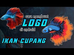  Cara Membuat Logo Ikan Cupang Di Android Youtube Ikan Cupang Ikan Android