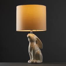 Top quality for your home. Rabbit Cream Table Lamp Mink Reni Shade Value Lights