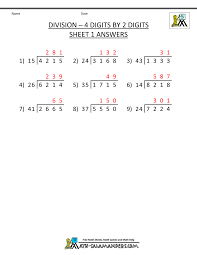 The sum of unequal monomials is called a polynomial. Long Division Worksheets For 5th Grade