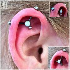 Industrial Piercings At Mantra Tattoo Best Tattoo Piercing Shop Tattoo Artists In Denver